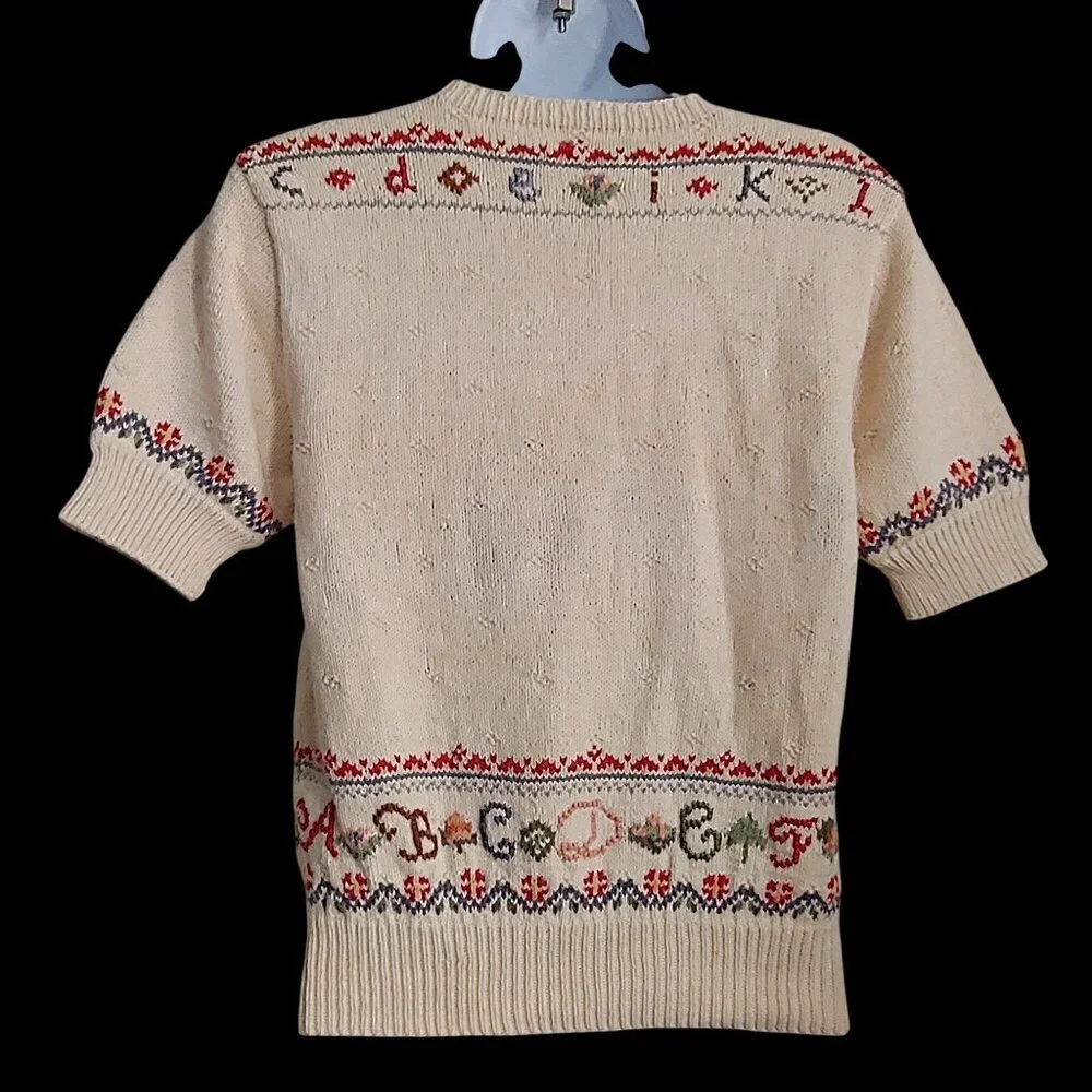 Lauren Ralph Lauren Exclusive Teacher Old Money Quiet Luxury Sweater SP Logo - Picture 3 of 16